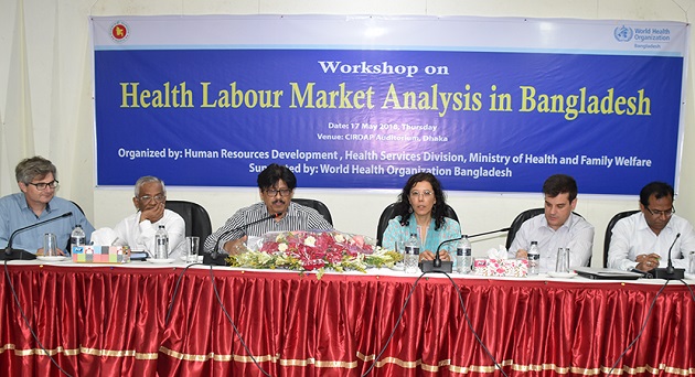 Bangladesh undertakes steps to assess health labour dynamics.