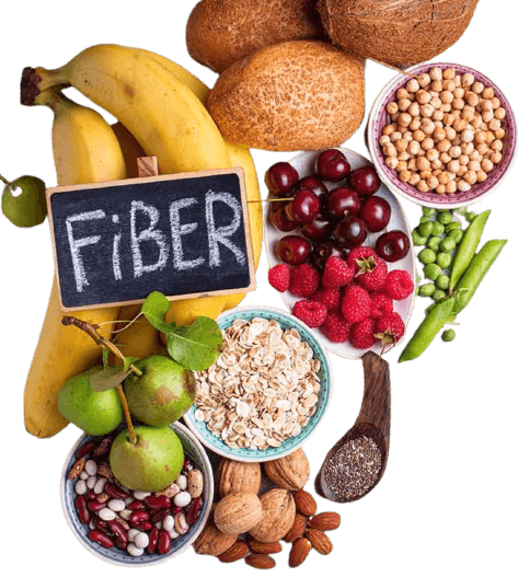 High fiber food