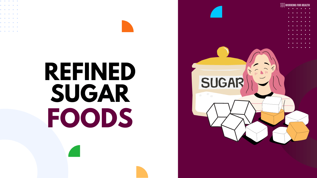 Refined sugar foods